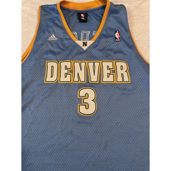 Allen Iverson Denver Nuggets Retro Throwback Swingman Jersey Mens XL Vintage NBA - Picture 1 of 8